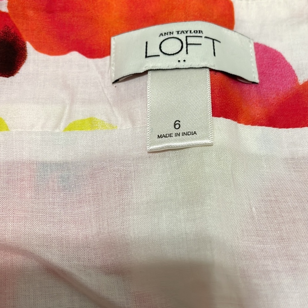 Loft, Skirt, Floral, Size 6, Y2K, 90s - Picture 2 of 5